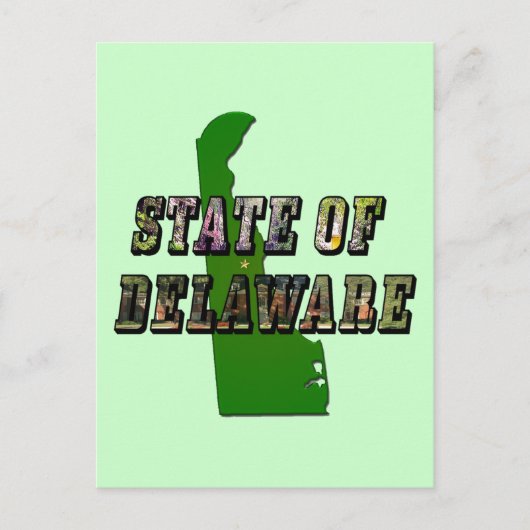 State of Delaware Afbeelding Tekst en kaart overzi (Voorkant)