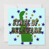 State of Delaware Afbeelding Tekst en kaart overzi (Voorkant)