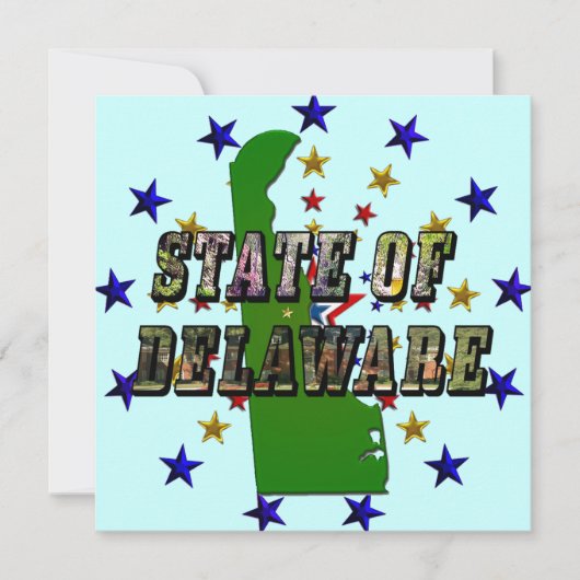 State of Delaware Afbeelding Tekst en kaart overzi (Voorkant)
