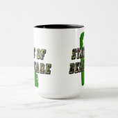 State of Delaware Afbeelding Tekst en kaart overzi Mok (Midden)