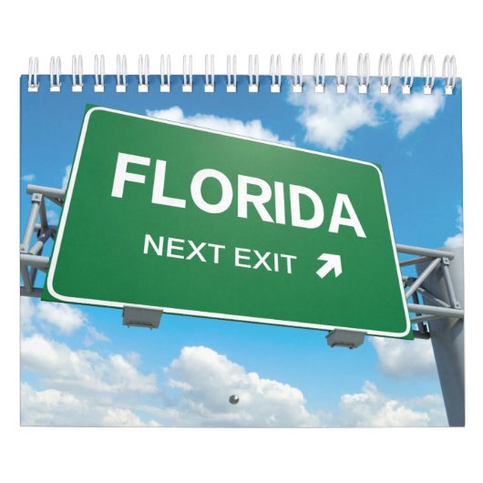 State of Florida Collectie Wall Calendar Kalender (Hoes)