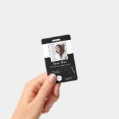 State of Florida Notary Public Badge met QR-code (Handheld)