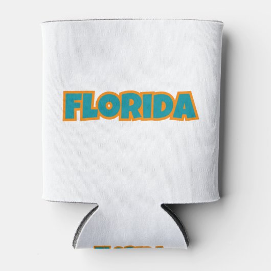 State of Florida Pride Custom Blikjeskoeler (Voorkant)