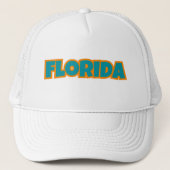 State of Florida Pride Custom Trucker Pet (Voorkant)