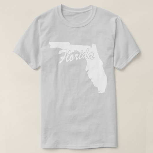 State of Florida Shape T-shirt (Design voorkant)