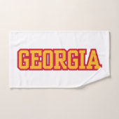 State of Georgia Pride Custom Handdoek (Handdoek)