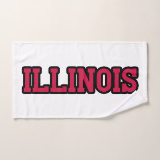 State of Illinois Pride Custom Handdoek