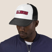 State of Illinois Pride Custom Trucker Pet (In situ)
