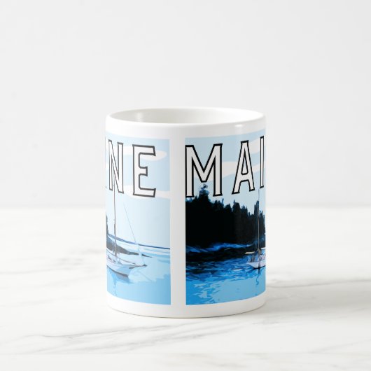 State of Maine thema koffie mok (Center)