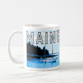 State of Maine thema koffie mok