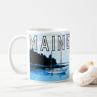 State of Maine thema koffie mok