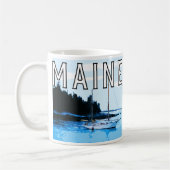 State of Maine thema koffie mok (Links)