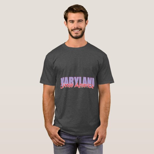 State of Maryland1 T-shirt (Voorkant volledig)