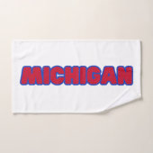 State of Michigan Pride Custom Handdoek (Handdoek)