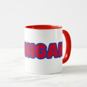 State of Michigan Pride Custom Two-Tone Koffie Mok (Voorkant rechts)