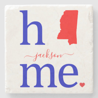 State of Mississippi Stone Onderzetter