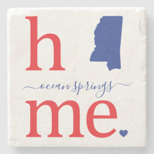 State of Mississippi Stone Onderzetter