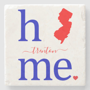 State of New Jersey Stone Onderzetter