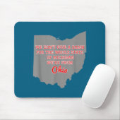 State Of Ohio We Don't Give A For Michigan  Muismat (Met muis)
