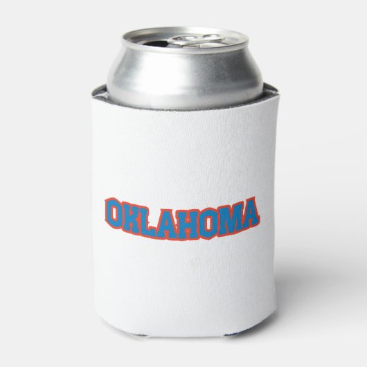 State of Oklahoma Pride Custom Blikjeskoeler (Blikje Voorkant)