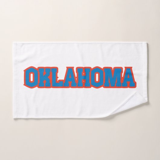 State of Oklahoma Pride Custom Handdoek (Handdoek)