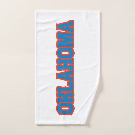 State of Oklahoma Pride Custom Handdoek (Handdoek)