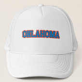 State of Oklahoma Pride Custom Trucker Pet (Voorkant)