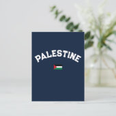 State of Palestine Varsity College Briefkaart (Staand voorkant)