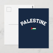 State of Palestine Varsity College Briefkaart (Voorkant / Achterkant)