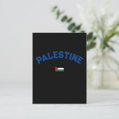 State of Palestine Varsity College Briefkaart (Staand voorkant)