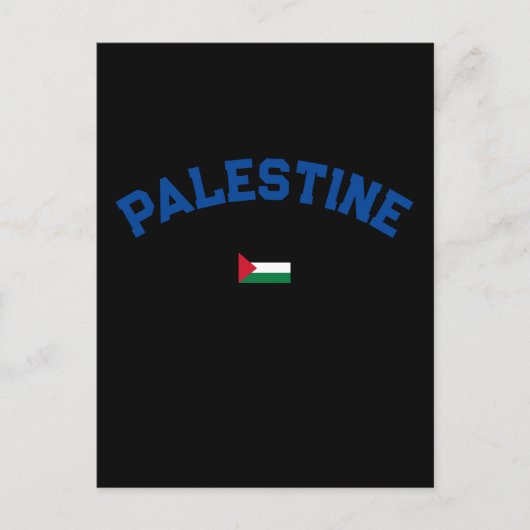State of Palestine Varsity College Briefkaart (Voorkant)