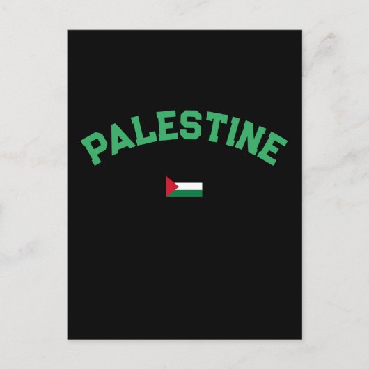 State of Palestine Varsity College Briefkaart (Voorkant)