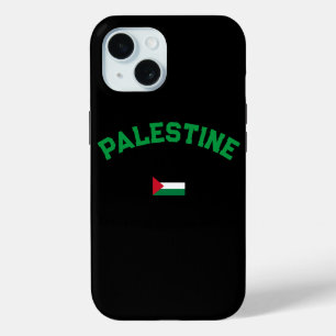 State of Palestine Varsity College iPhone 15 Case
