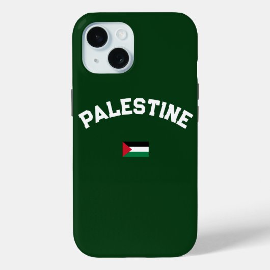 State of Palestine Varsity College Case-Mate iPhone Case (Achterkant)