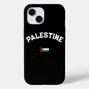 State of Palestine Varsity College iPhone 15 Case