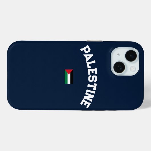 State of Palestine Varsity College Case-Mate iPhone Case (Achterkant (horizontaal))
