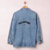 State of Palestine Varsity College Denim Jacket (Hangar)