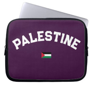 State of Palestine Varsity College Laptop Sleeve