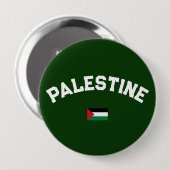 State of Palestine Varsity College Ronde Button 4,0 Cm (Voorkant /achterkant)