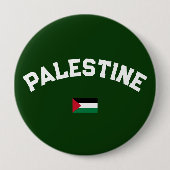 State of Palestine Varsity College Ronde Button 4,0 Cm (Voorkant)