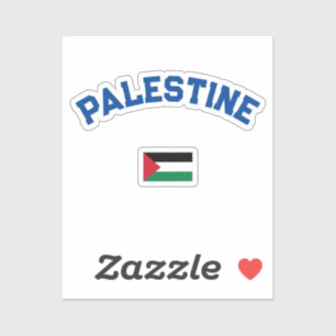 State of Palestine Varsity College Sticker