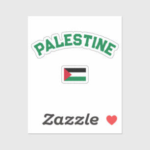 State of Palestine Varsity College Sticker