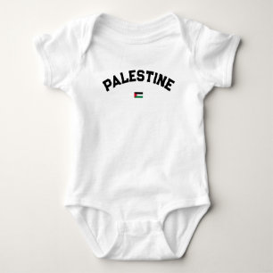 State of Palestine Varsity College Stijl Romper