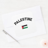State of Palestine Varsity College Vierkante Sticker (Envelop)