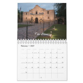 State of Texas Collectie Wall Calendar Kalender (Feb 2027)