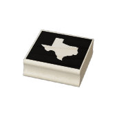 State of Texas Cutout Rubberstempel (Stempel)