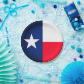 State of Texas Paper Borden Papieren Bordje (Feest)