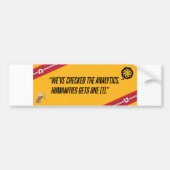 State of the Humanities Bumpersticker - UofU (Voorkant)