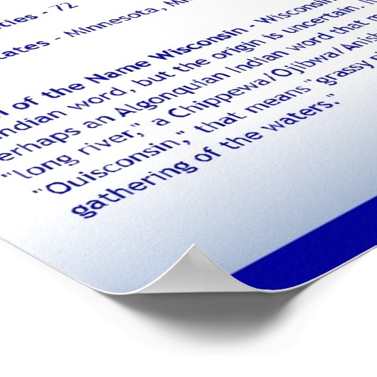 State of Wisconsin, VT Posters (Hoek)