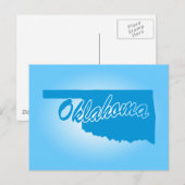 State Oklahoma Briefkaart (Voorkant / Achterkant)